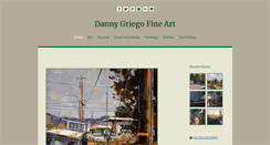 Desktop Screenshot of dannygriegoart.com